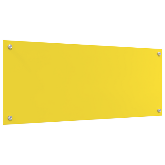 Küchenrückwand Gelb 100 x 40 x 0,6 cm