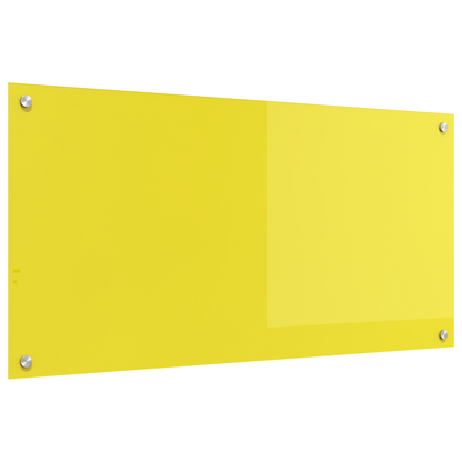Küchenrückwand Gelb 100 x 50 x 0,6 cm