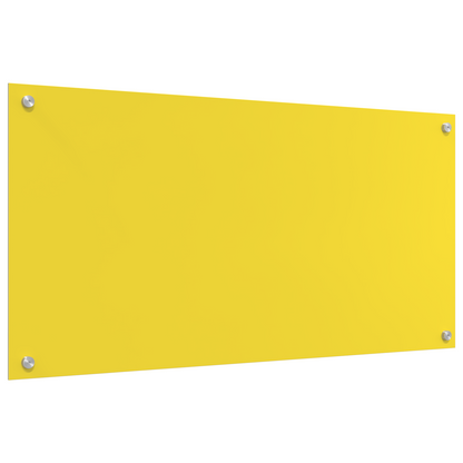 Küchenrückwand Gelb 100 x 50 x 0,6 cm