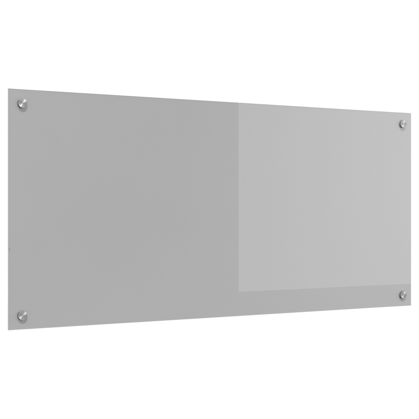 Küchenrückwand Hellgrau 110 x 50 x 0.6 cm Gehärtetes Glas