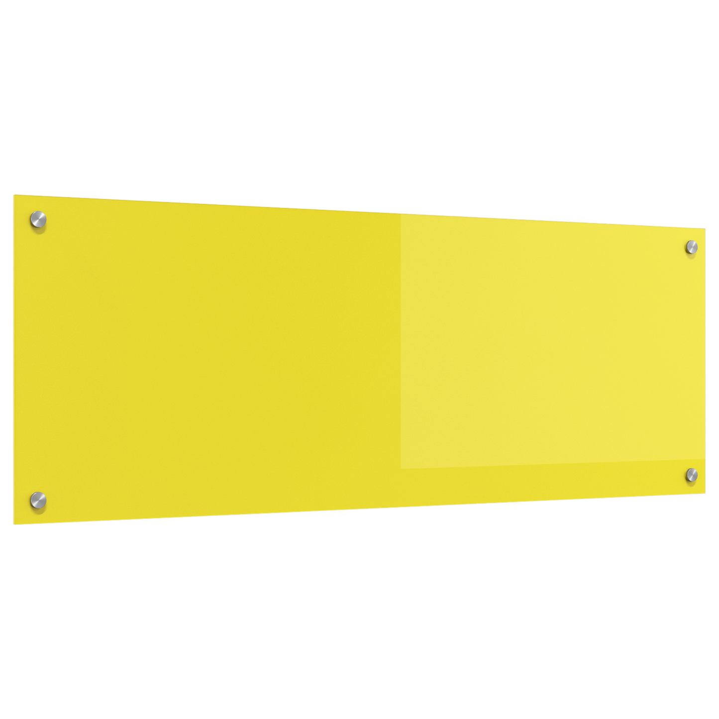 Küchenrückwand Gelb 110 x 40 x 0.6 cm Gehärtetes Glas