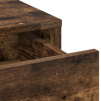 Schminktisch Geräucherte Eiche 78,5 x 41 x 135 cm Holzwerkstoff