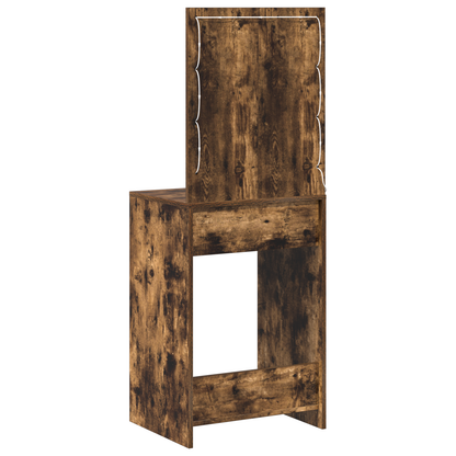 Schminktisch Räuchereiche 50 x 41 x 135 cm Holzwerkstoff