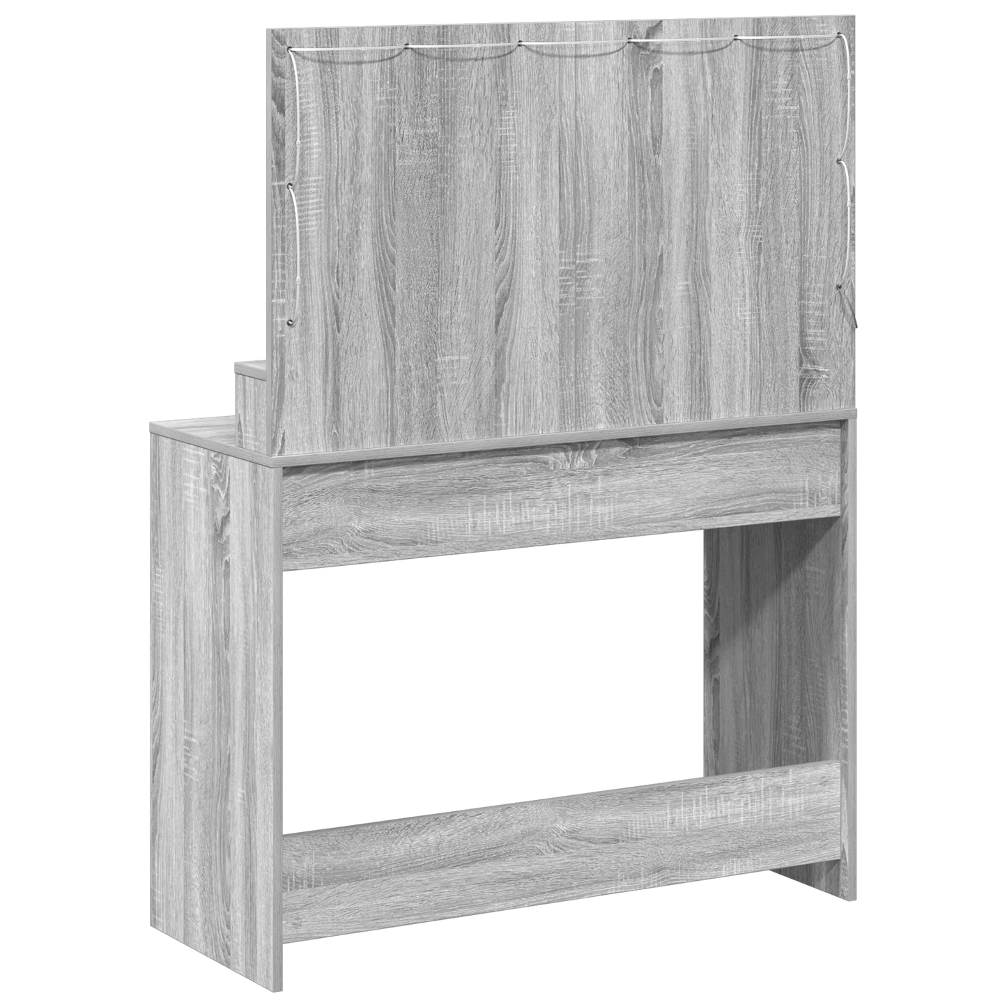 Schminktisch Grau Sonoma 100 x 41 x 135 cm Holzwerkstoff