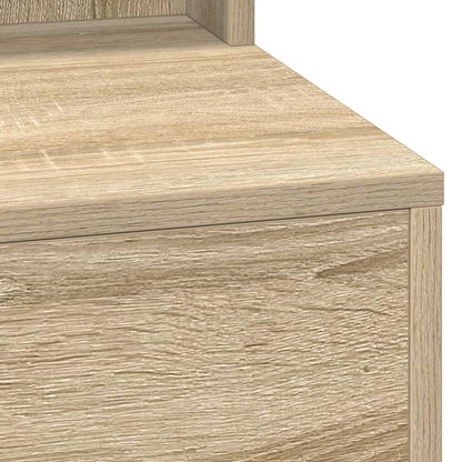Schminktisch Sonoma-Eiche 79 x 41 x 135 cm Holzwerkstoff