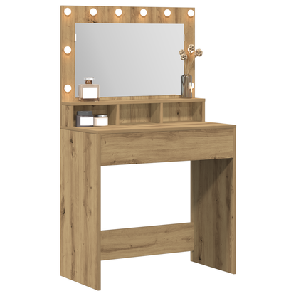 Schminktisch Artisan-Eiche 79 x 41 x 135 cm Holzwerkstoff