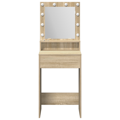 Schminktisch Sonoma-Eiche 50 x 41 x 135 cm Holzwerkstoff
