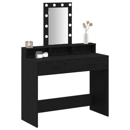 Schminktisch Schwarz 100 x 41 x 140 cm Holzwerkstoff