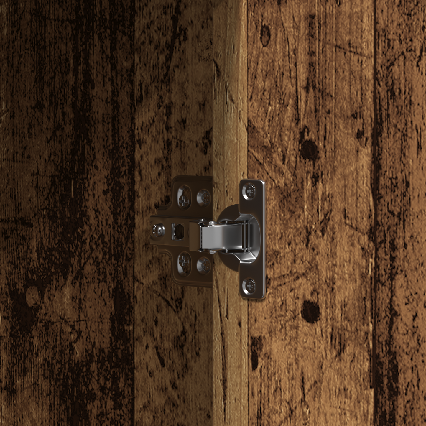 Schminktisch mit Speicher Braun 102 x 33 x 135 cm Holzwerkstoff