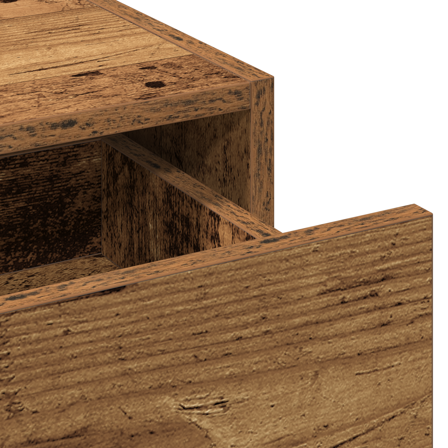 Schminktisch mit Schubladen Braun 60 x 40 x 70 cm Holzwerkstoff