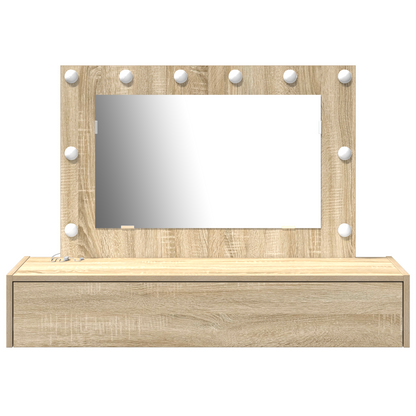 Schminktisch mit Speicher Braun 100 x 40 x 70 cm Holzwerkstoff