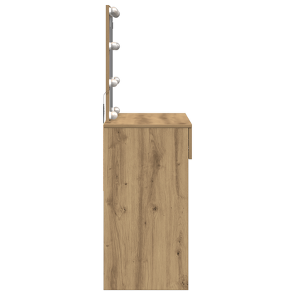 Schminktisch Artisan-Eiche 100 x 40 x 130 cm Holzwerkstoff