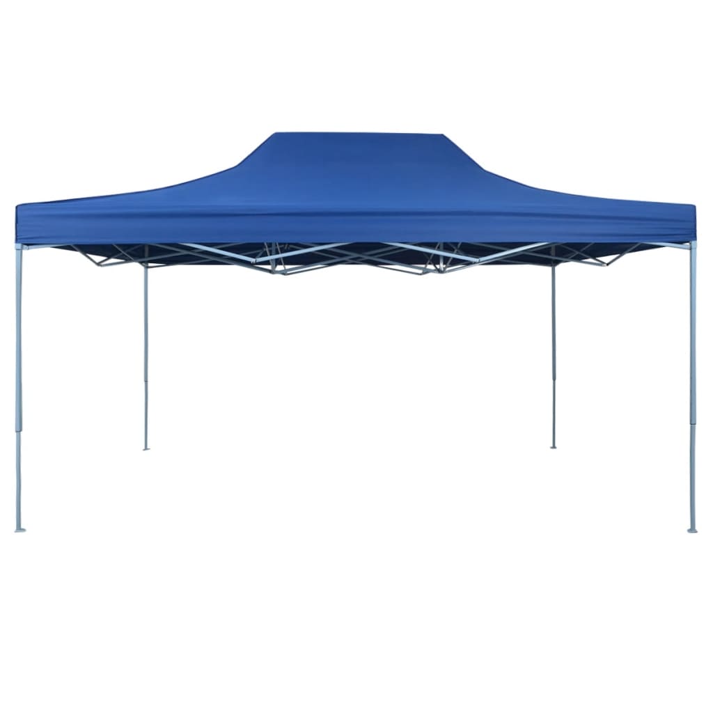 Faltzelt Pop-Up 3x4,5 m Blau