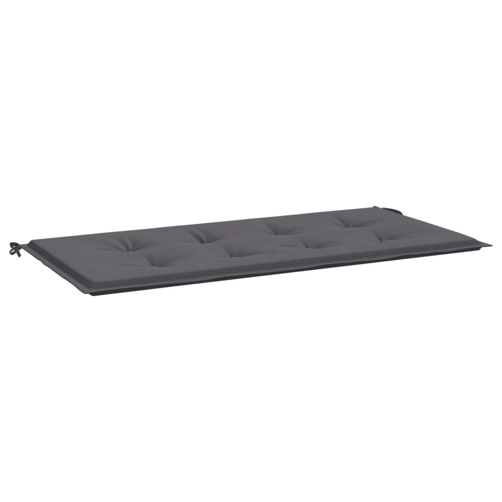 Gartenbank-Auflage Anthrazit 120x50x4 cm Oxford-Gewebe
