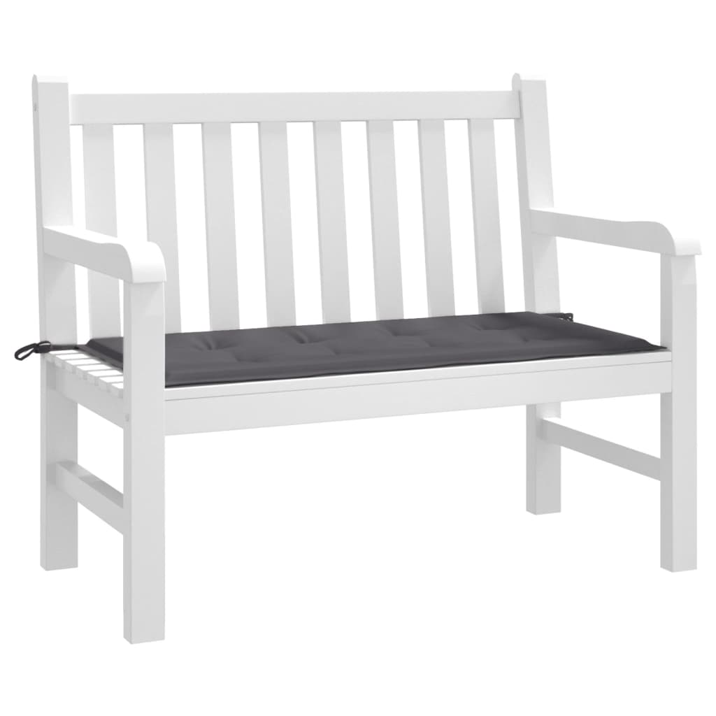 Gartenbank-Auflage Anthrazit 120x50x4 cm Oxford-Gewebe