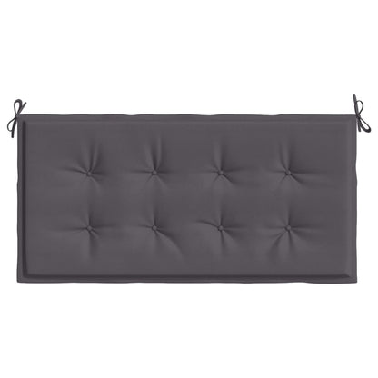 Gartenbank-Auflage Anthrazit 120x50x4 cm Oxford-Gewebe