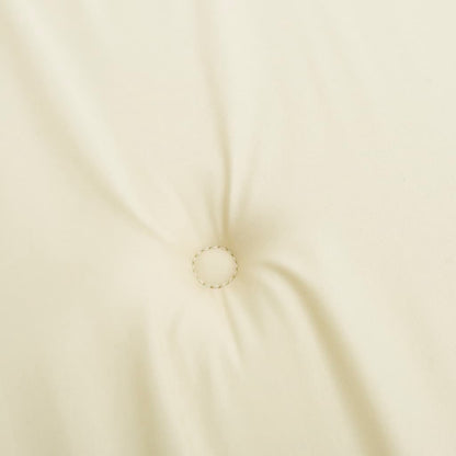 Gartenbank-Auflage Creme 120x50x3 cm Oxford-Gewebe
