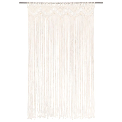 Makramee Vorhang 140×240 cm Baumwolle