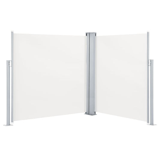 Ausziehbare Seitenmarkise Creme 140 x 600 cm