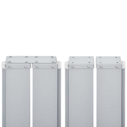 Ausziehbare Seitenmarkise Creme 140 x 600 cm