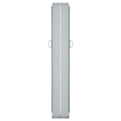 Ausziehbare Seitenmarkise Doppelt 170 x 600 cm Creme