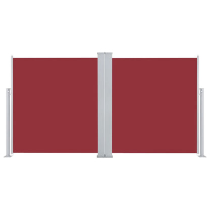 Ausziehbare Seitenmarkise 170 x 600 cm Rot
