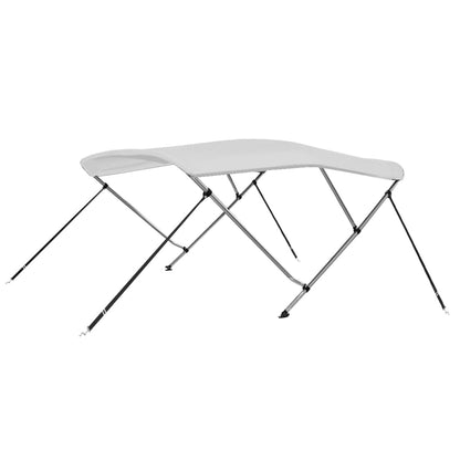 3-Bow Bimini Top Weiß 183x160x137 cm