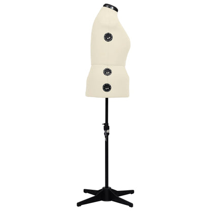 Schneiderpuppe Verstellbar Weiblich Creme L Größe 44-50