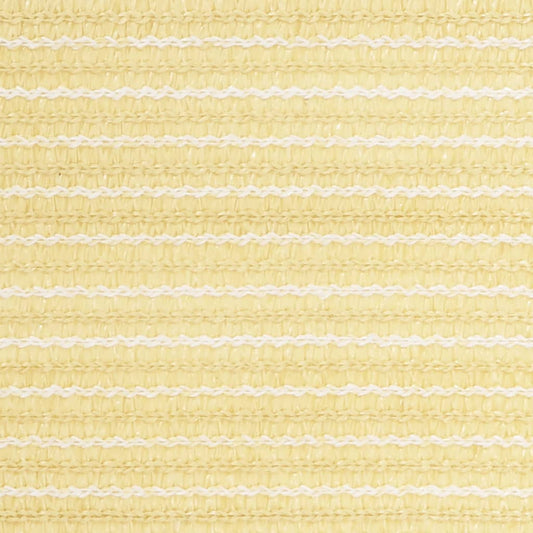Balkon-Sichtschutz Beige 90x500 cm HDPE