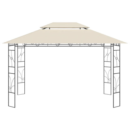 Pavillon 4x3x2,7 m Creme 160 g/m²