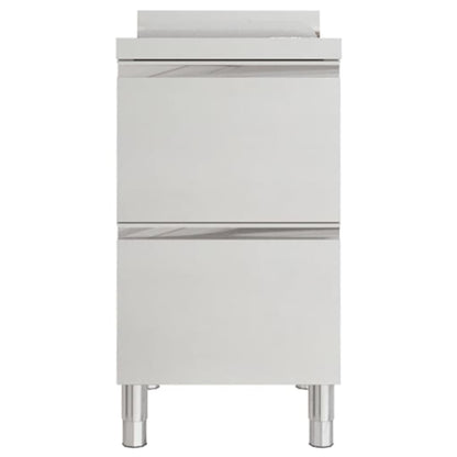 Gewerbe-Küchenschrank mit 2 Schubladen 50x60x96 cm