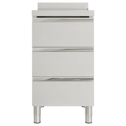 Gewerbe-Küchenschrank mit 3 Schubladen 50x60x96 cm