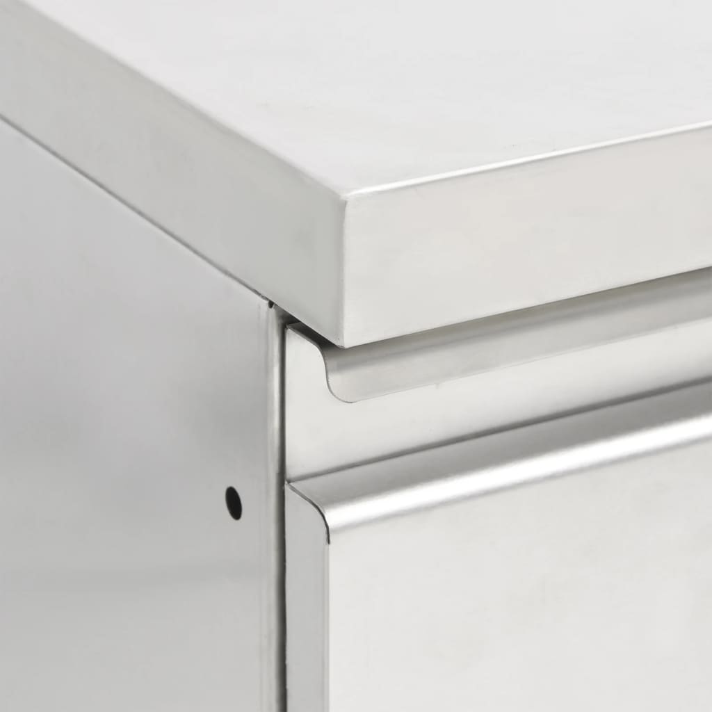 Gewerbe-Küchenschrank mit 3 Schubladen 50x60x96 cm