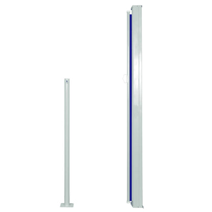 Seitenmarkise Ausziehbar 140x300 cm Blau
