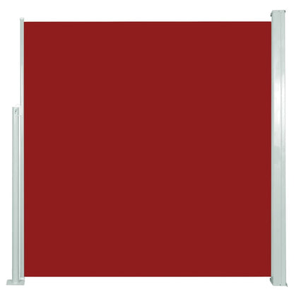 Seitenmarkise Ausziehbar 140x300 cm Rot