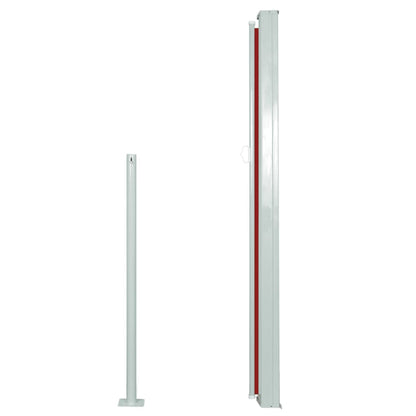 Seitenmarkise Ausziehbar 140x300 cm Rot