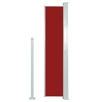Seitenmarkise Ausziehbar 140x300 cm Rot