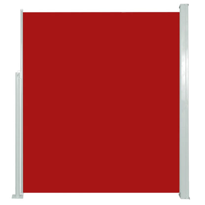 Seitenmarkise Ausziehbar 160x300 cm Rot