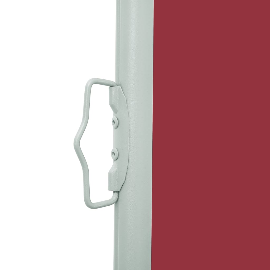Seitenmarkise Ausziehbar 170x300 cm Rot