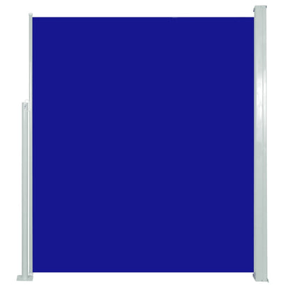 Seitenmarkise Ausziehbar 160x500 cm Blau