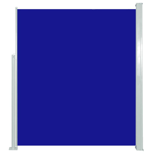 Seitenmarkise Ausziehbar 160x500 cm Blau