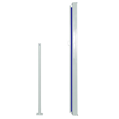 Seitenmarkise Ausziehbar 160x500 cm Blau