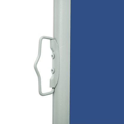 Seitenmarkise Ausziehbar 160x600 cm Blau
