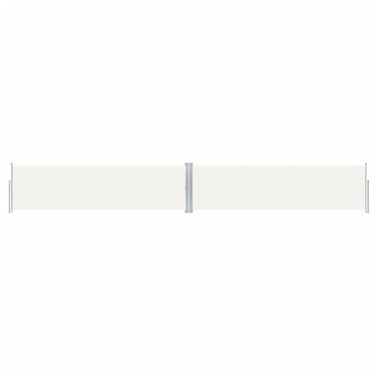 Seitenmarkise Ausziehbar Creme 140x1000 cm