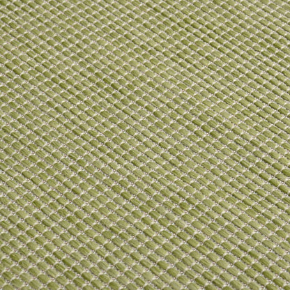 Outdoor-Teppich Flachgewebe 140x200 cm Grün