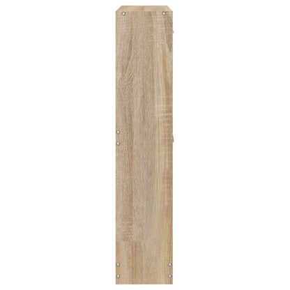 Schuhschrank Eiche 59 x 17 x 81 cm Holzwerkstoff