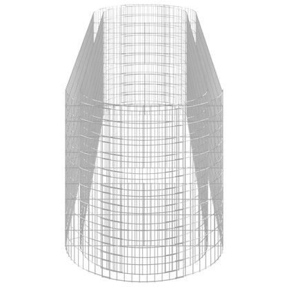 Gabionen-Hochbeet Verzinktes Eisen 400x100x100 cm