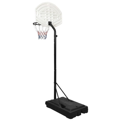 Basketballständer Weiß 237-307 cm Polyethylen