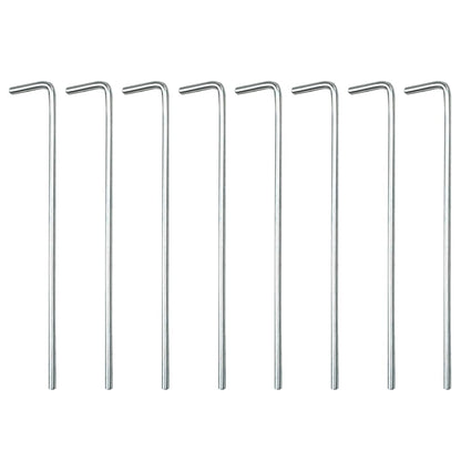 Gartenpavillon Anthrazit 3x3 m Stahl und Stoff