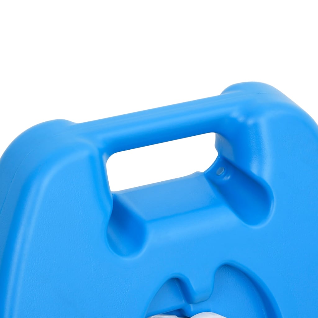 Camping-Wassertank mit Rollen 25 L Blau